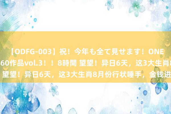 【ODFG-003】祝！今年も全て見せます！ONEDAFULL1年の軌跡全60作品vol.3！！8時間 望望！异日6天，这3大生肖8月份行状唾手，金钱进账