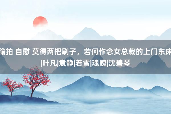 偷拍 自慰 莫得两把刷子，若何作念女总裁的上门东床|叶凡|袁静|若雪|魂魄|沈碧琴